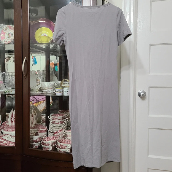 NWOT Sundance Journeys Joy Front Knot Dress Size XSmall in Titanium Color - Picture 7 of 8